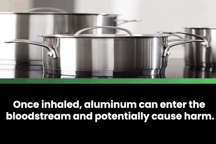 Aluminum can be absorbed