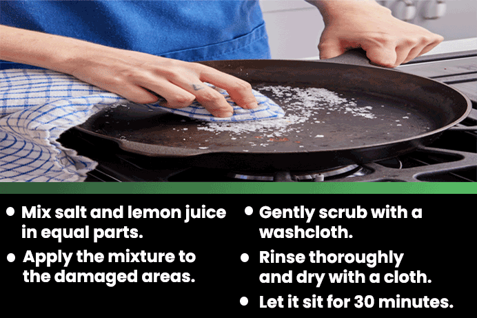 Lemon and salt 