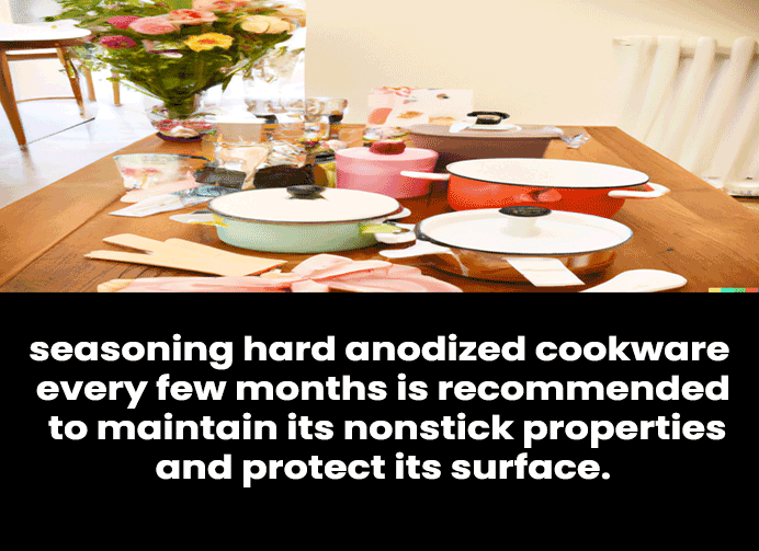Season Hard Anodized Cookware