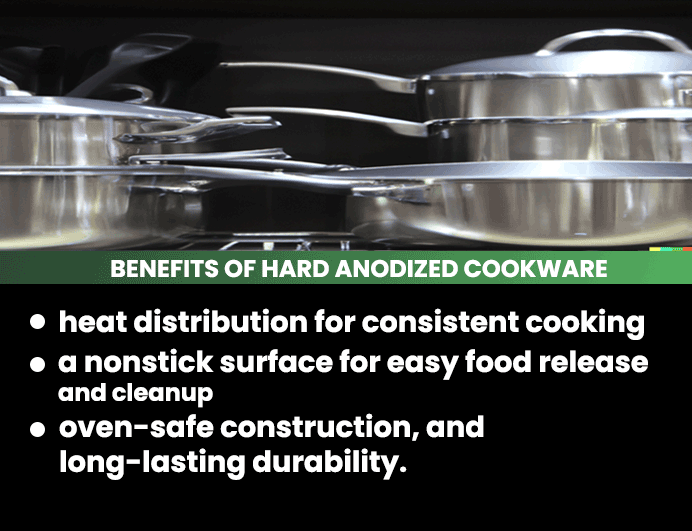 benefits of hard anodized cookware