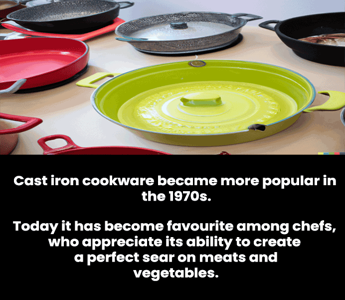 Cast Iron Cookware in the 20th Century and Today