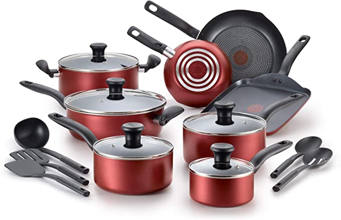 T-fal Initiatives Nonstick Cookware Set